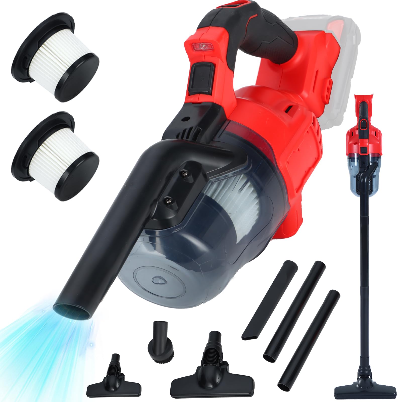 Amazon.com - Cordless Vacuum Compatible with Milwaukee 18V Battery